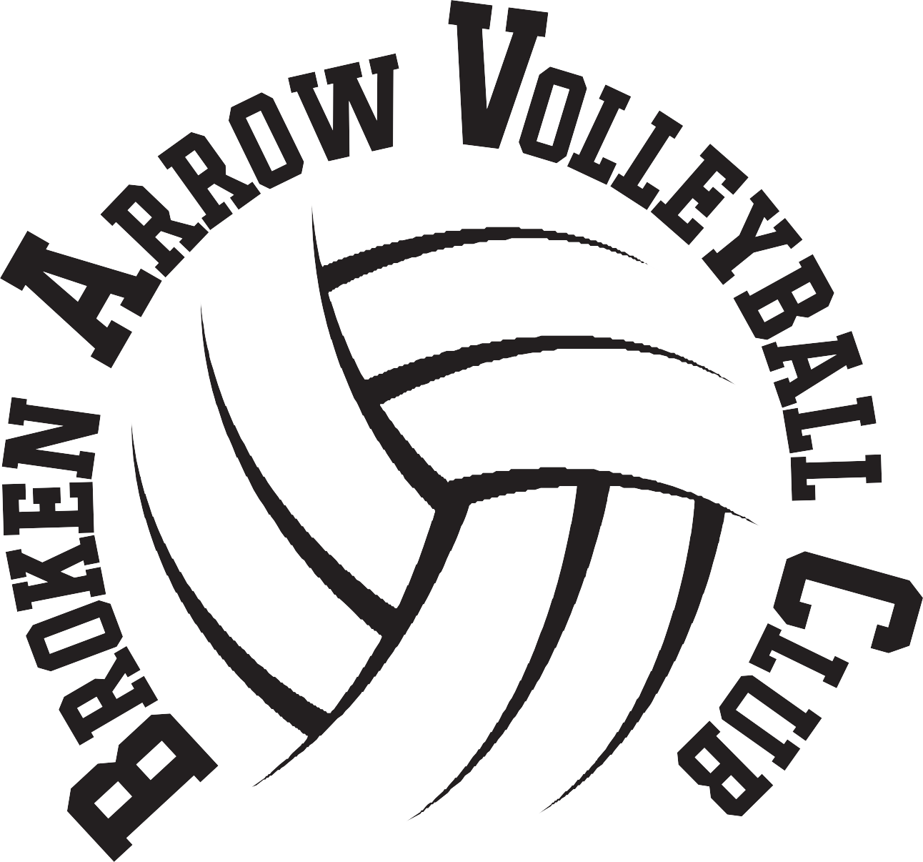 Broken Arrow Volleyball Club Logo