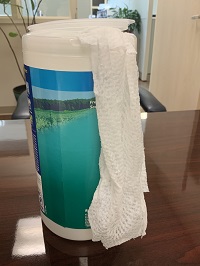 Do not flush wipes, even if they say they are flushable