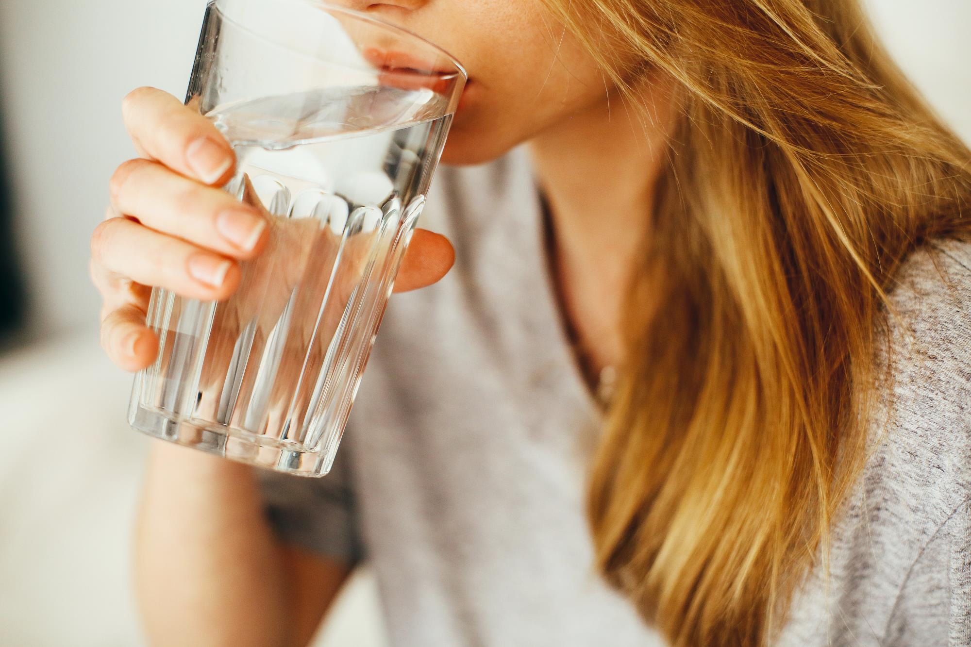 File photo of drinking water