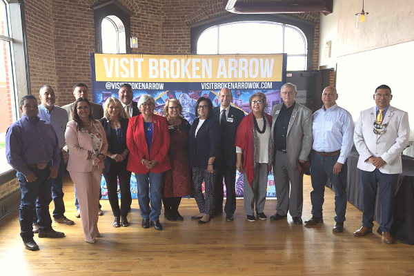 Muscogee Nation and City of Broken Arrow leaders