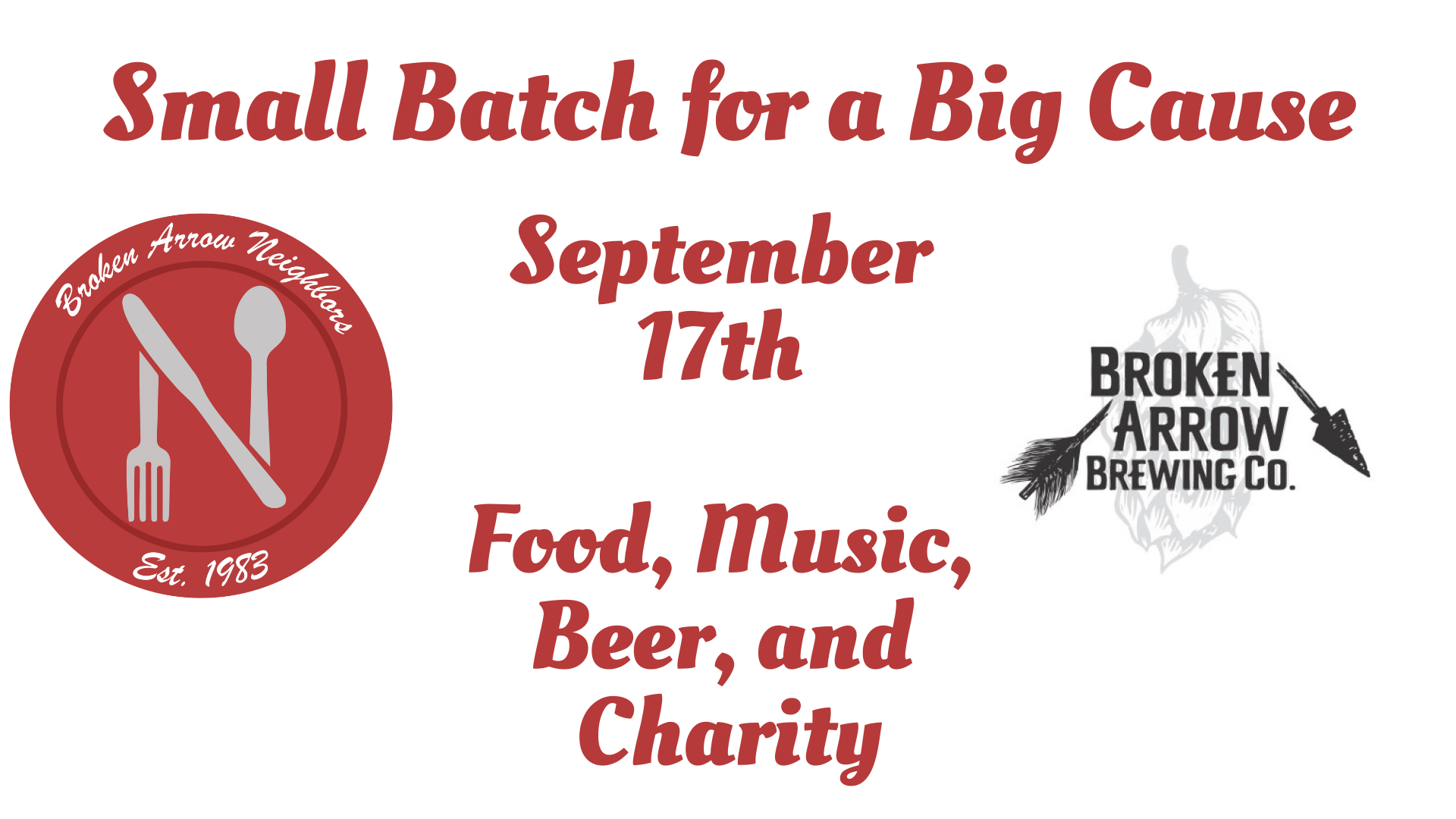 Broken Arrow Brewing Company Small Batch for a Big Cause