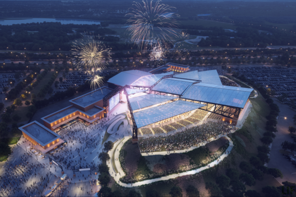 Rendering of Sunset at Broken Arrow Amphitheater