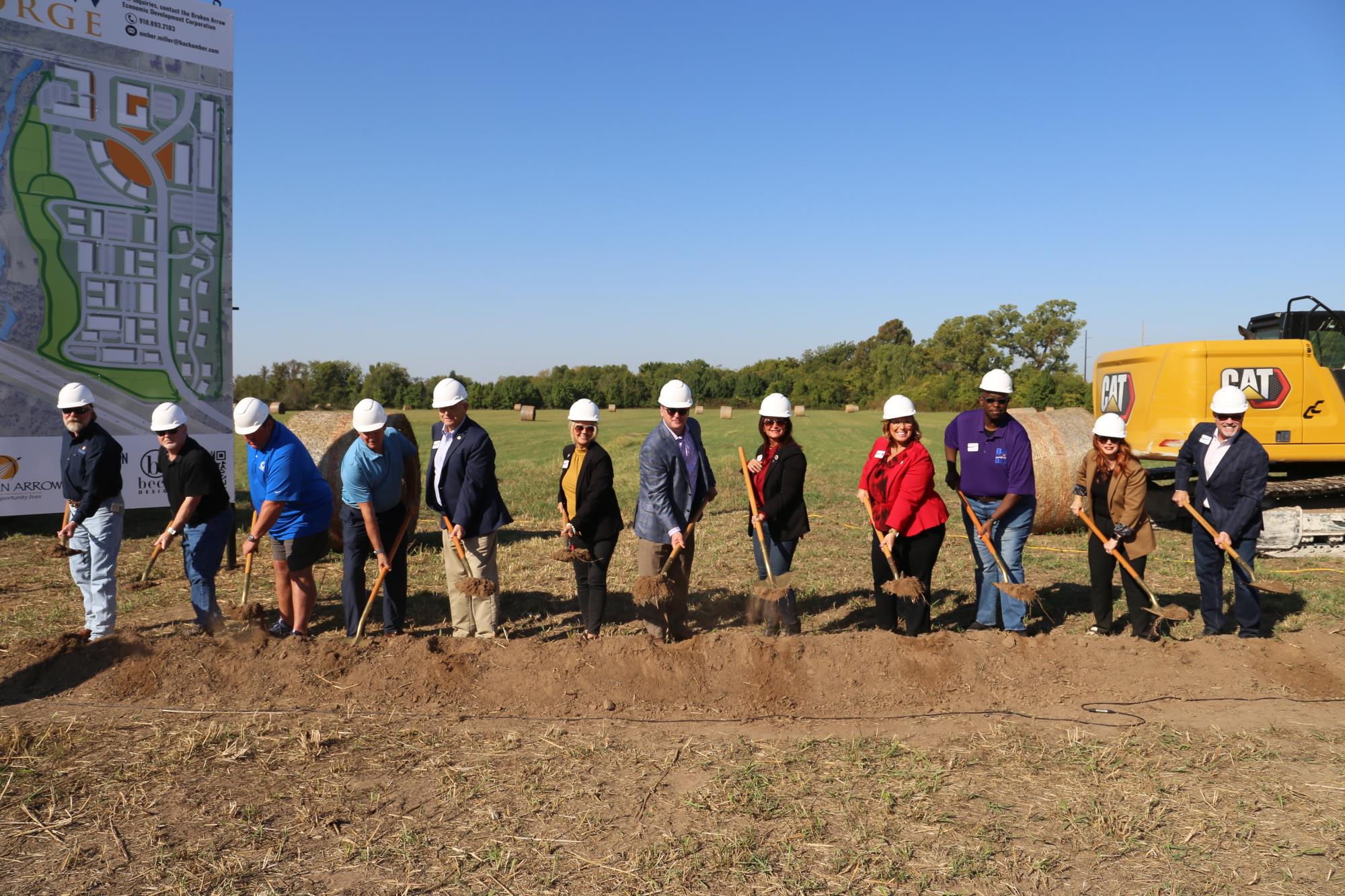 Arrow Forge ground breaking